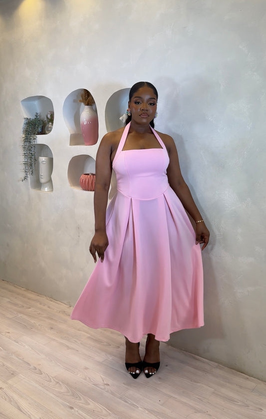 Sunlit Charm Midi Dress