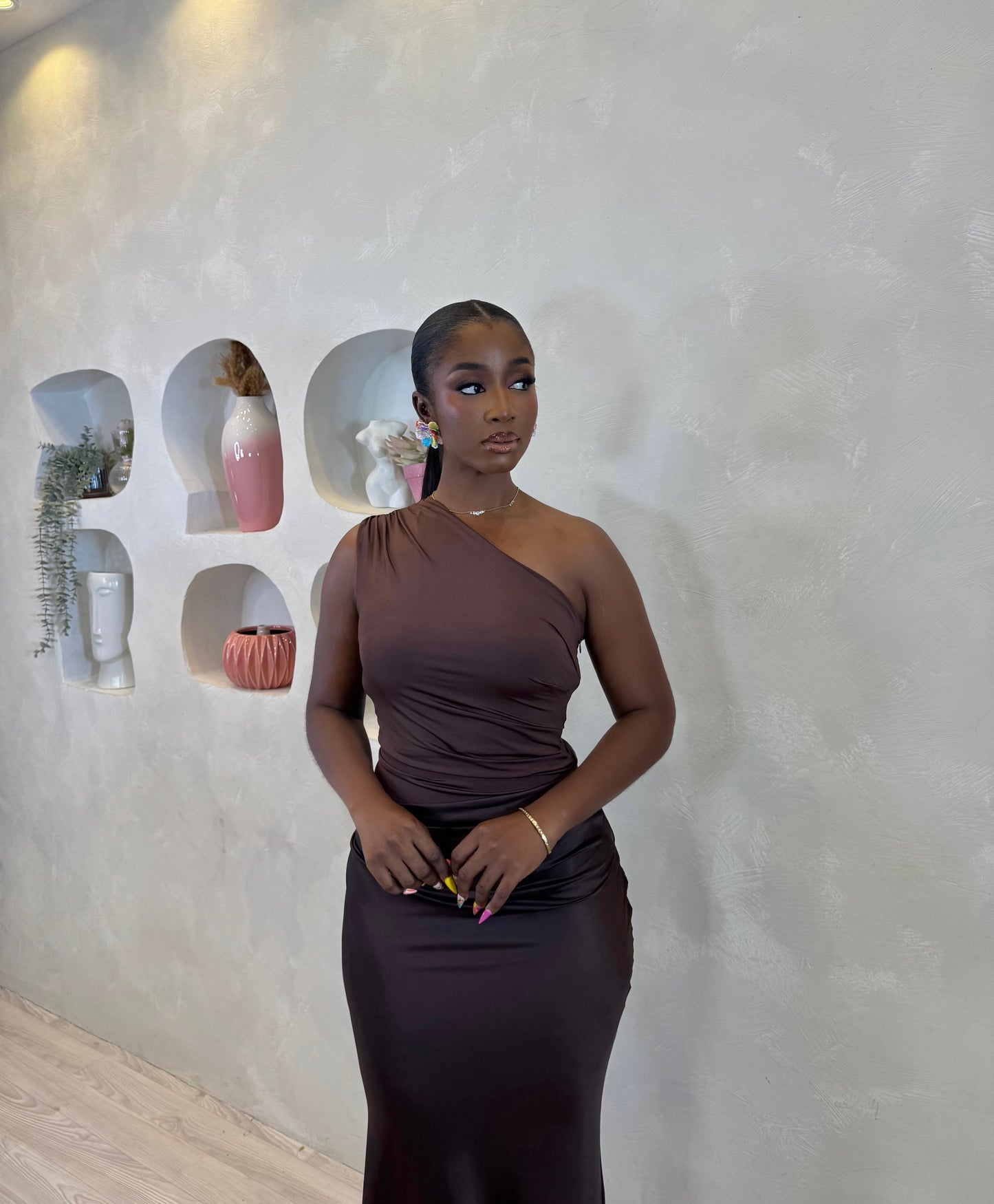 Mocha Muse Maxi Dress