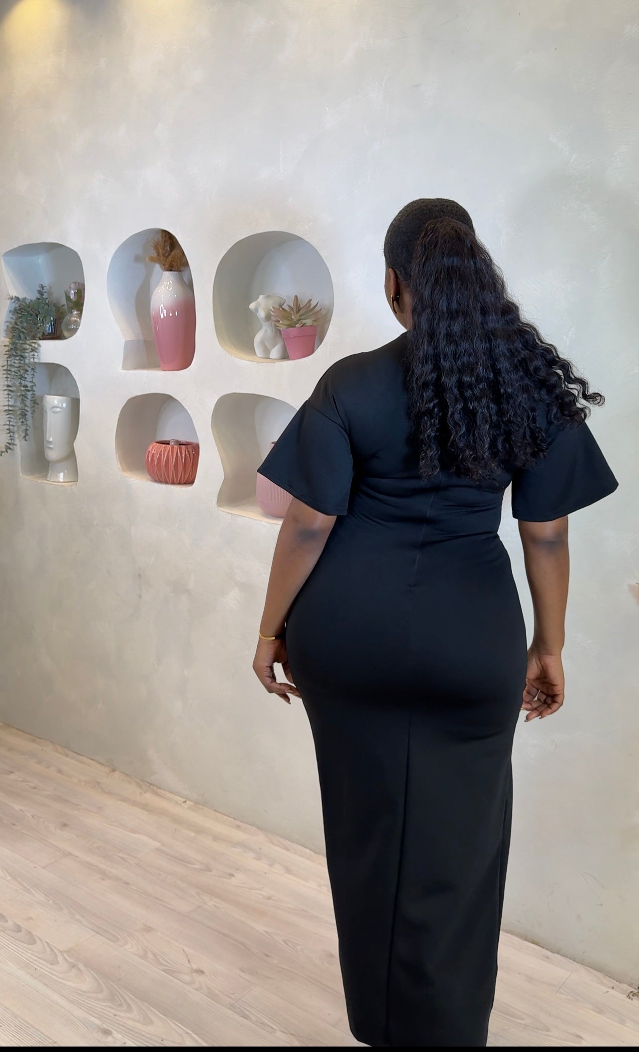 Ivory Grace Maxi Gown