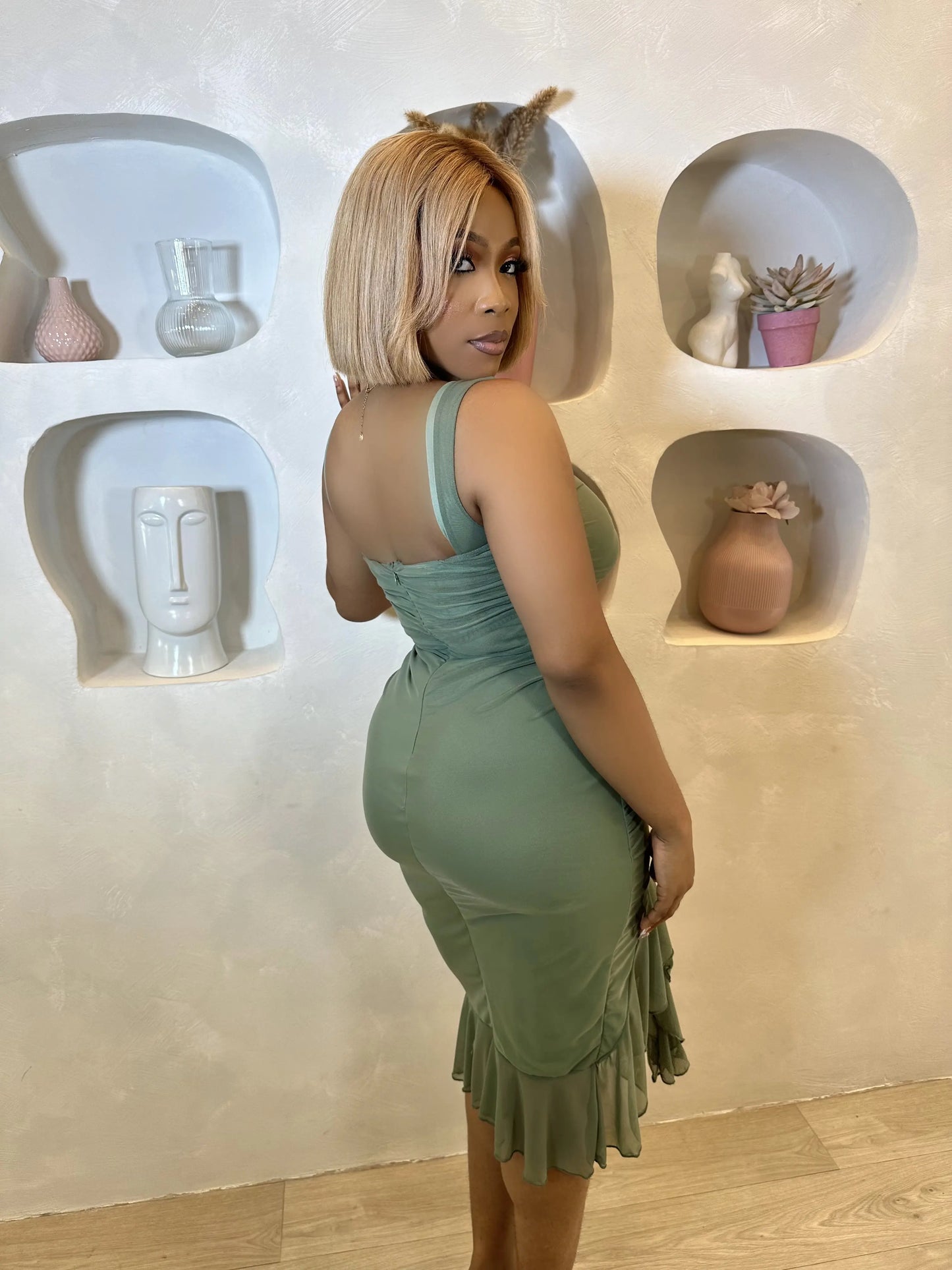 On Your Mind Midi Dress