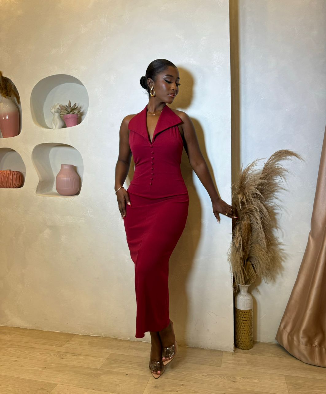 Show Me Some Light Midi Dress