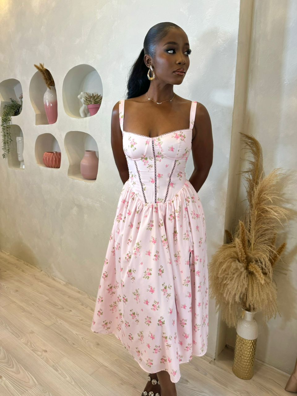 Lost In Love Midi Dress