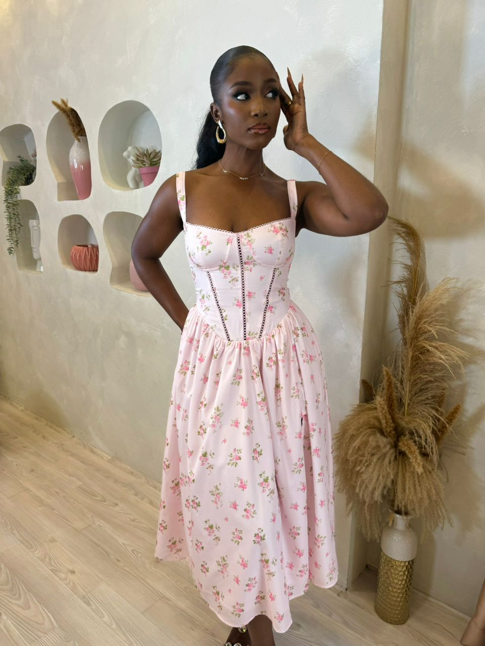 Lost In Love Midi Dress