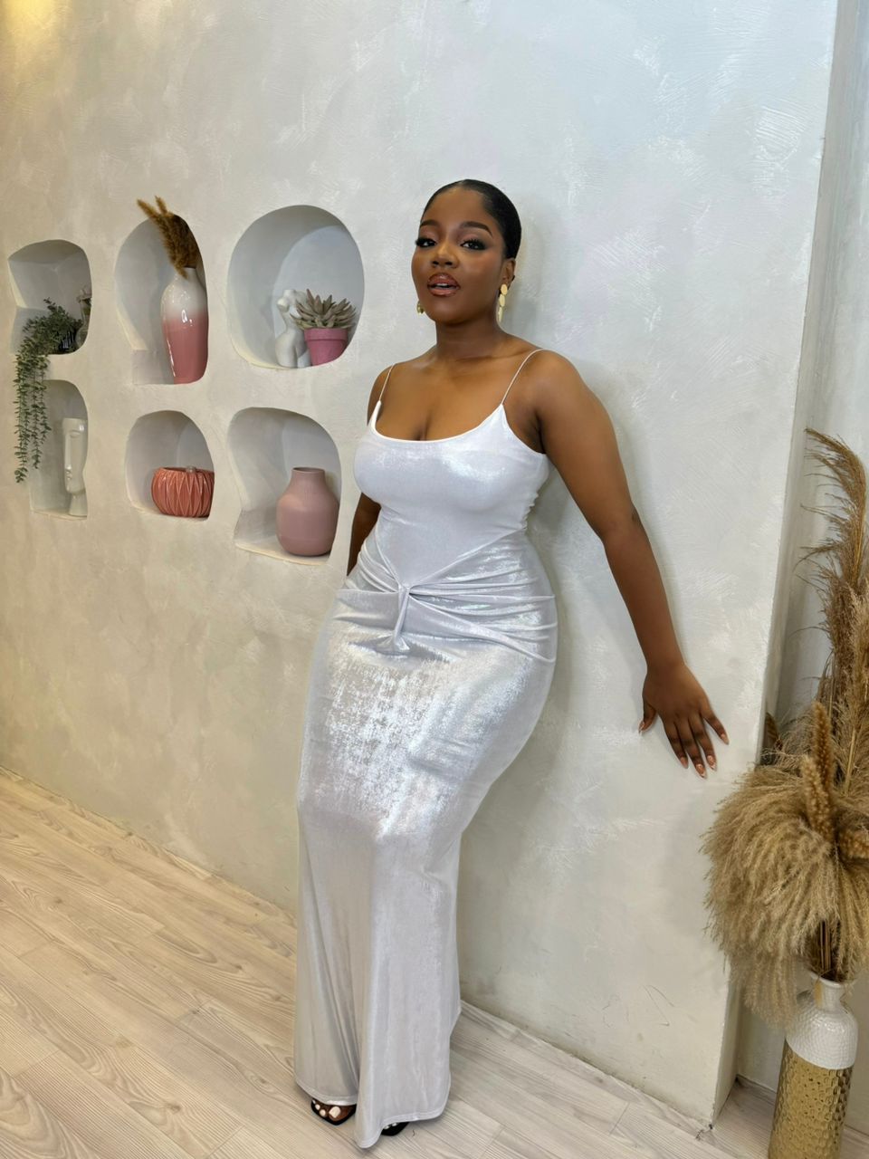 Silver Lining Maxi Dress