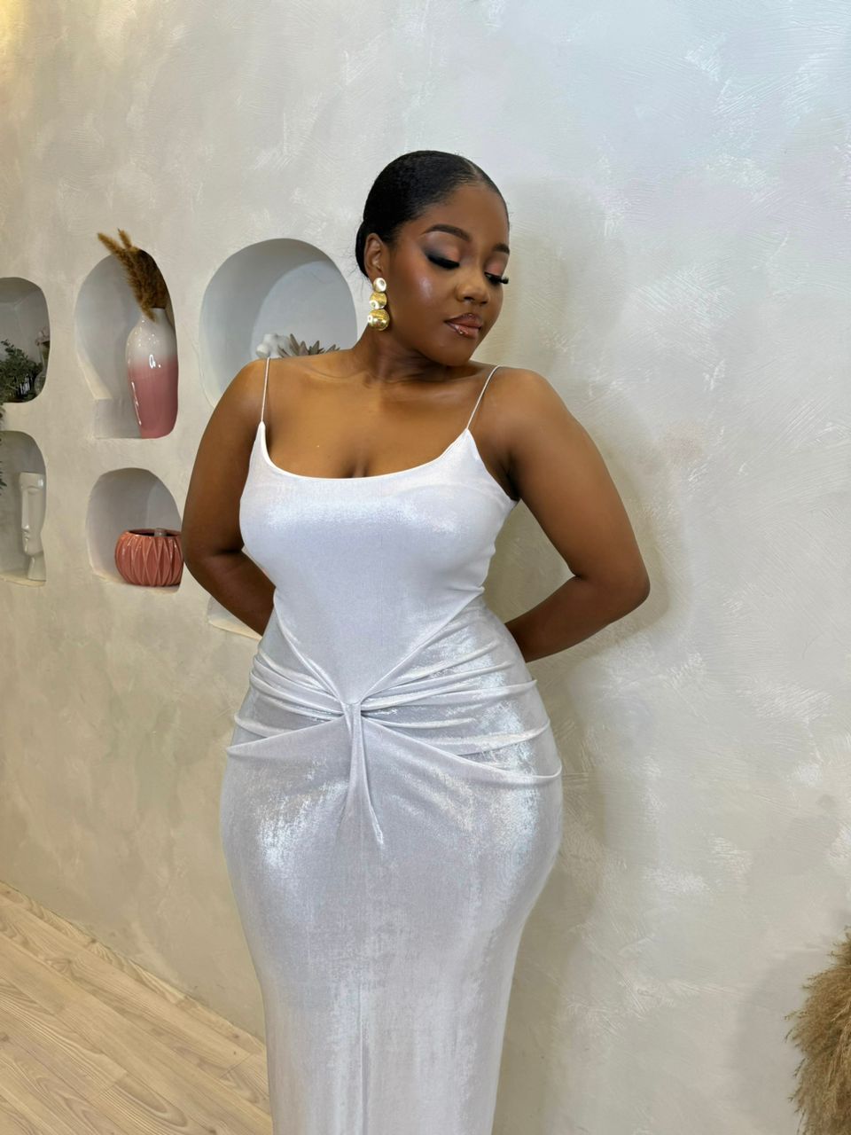 Silver Lining Maxi Dress