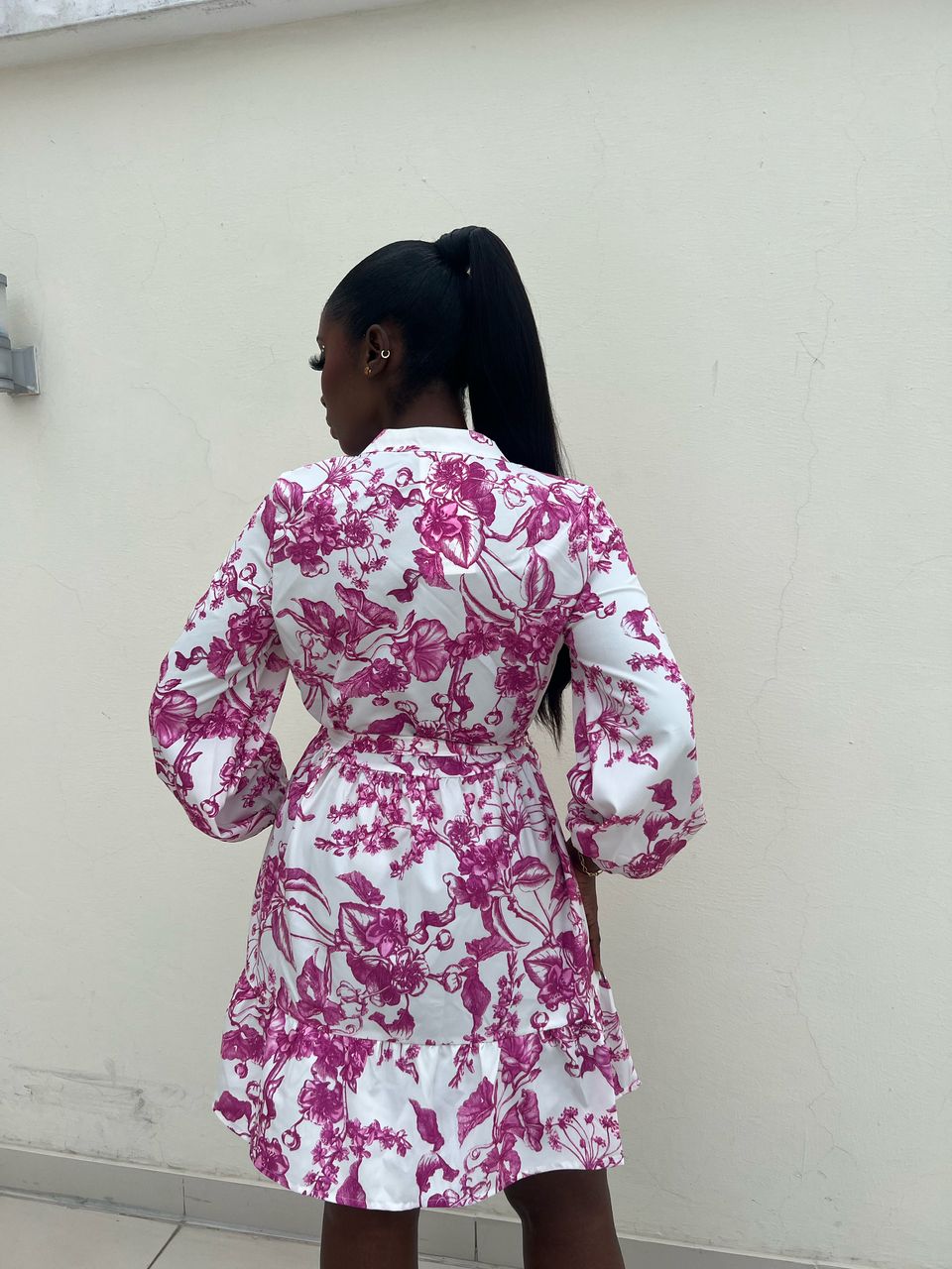Girl Power Floral Mini Dress
