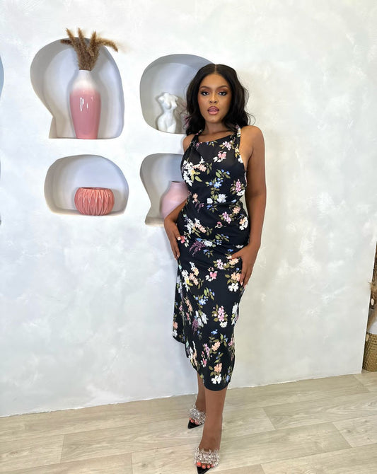 Trinity Floral Midi Dress
