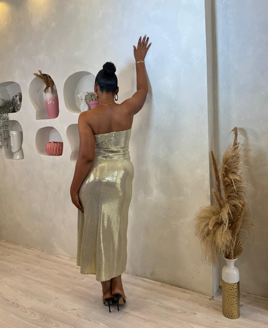 Glitter Glitter Baby Midi Dress