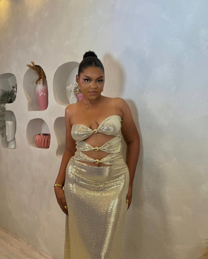 Glitter Glitter Baby Midi Dress