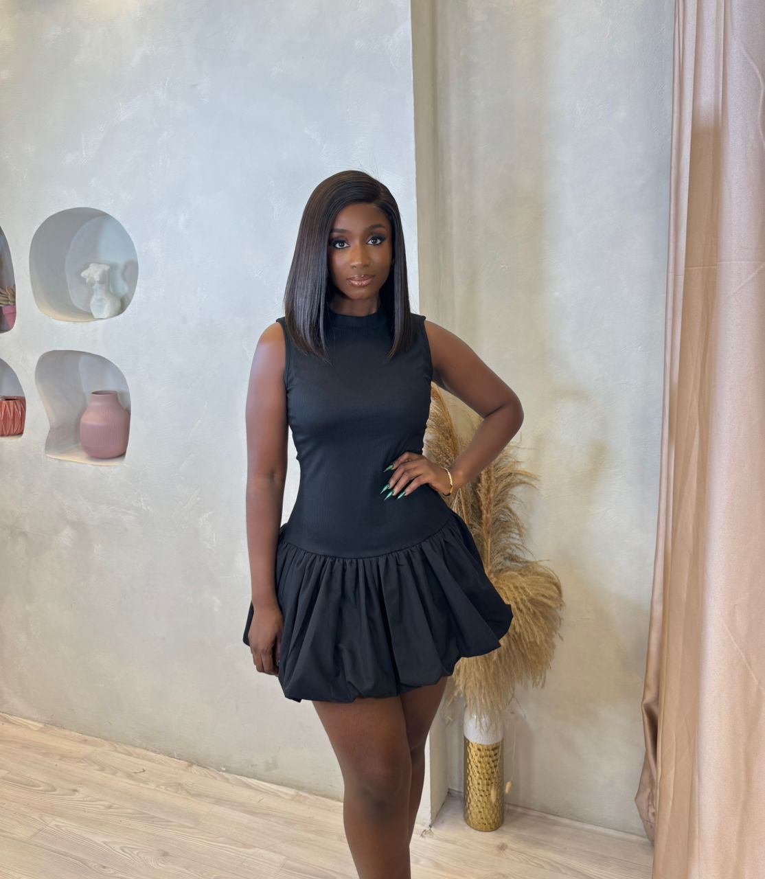 No Lele Mini Dress