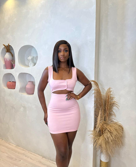 Gentle Flower Mini Dress