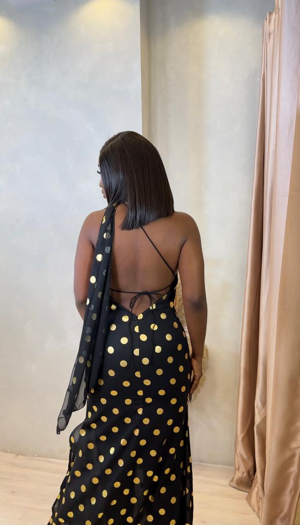 Gold Caramel Dress