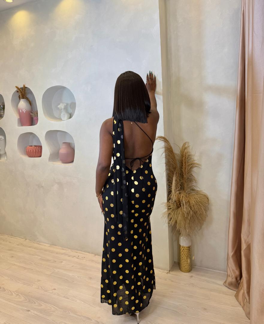 Gold Caramel Dress