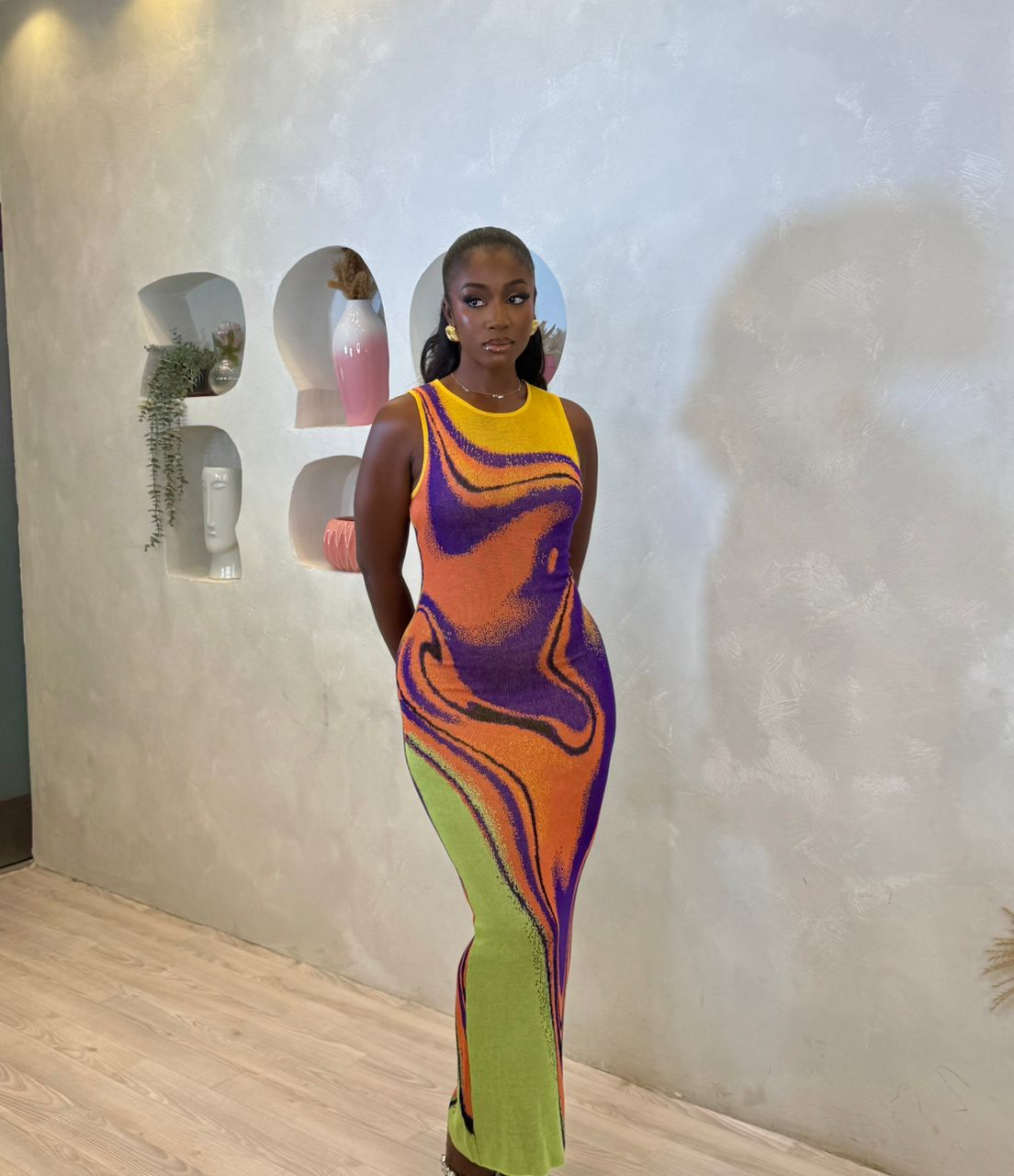 Double Down Maxi Dress