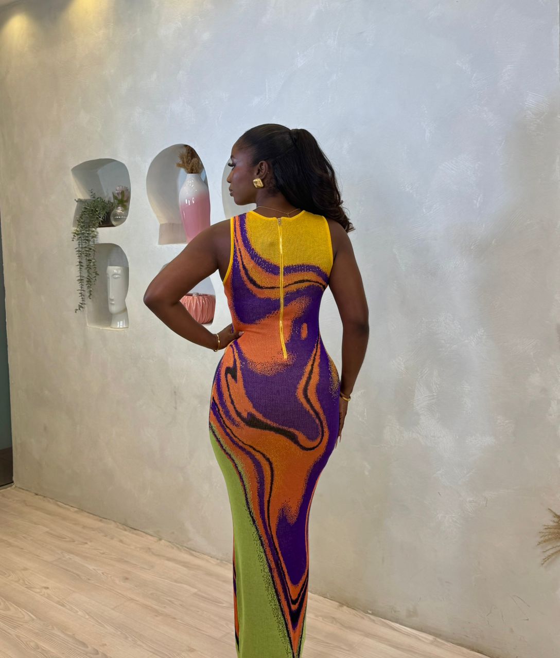 Double Down Maxi Dress