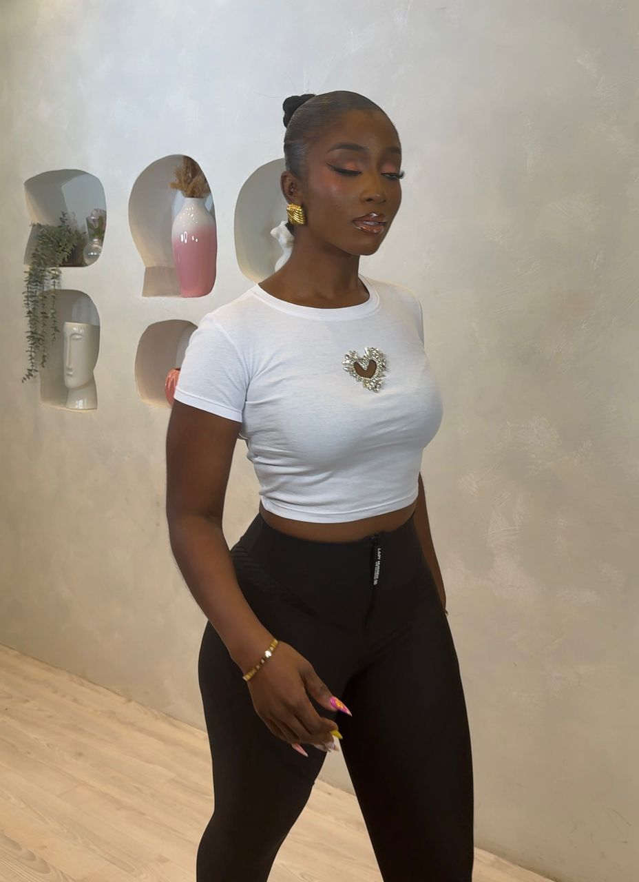 Pieces Heart Top