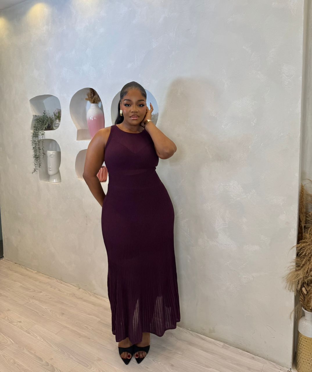 Deepest Moments Midi Dress
