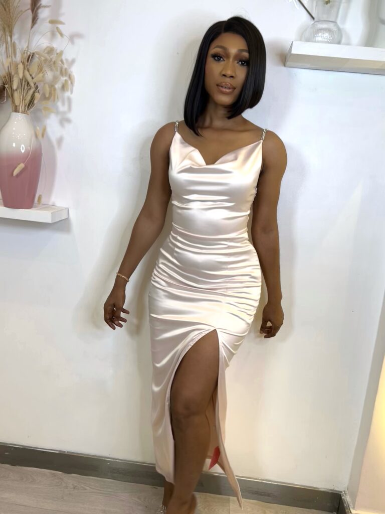 Love Again Slit Maxi dress