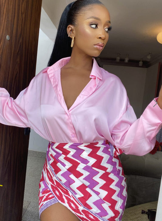 Cher Wrap Mini Skirt