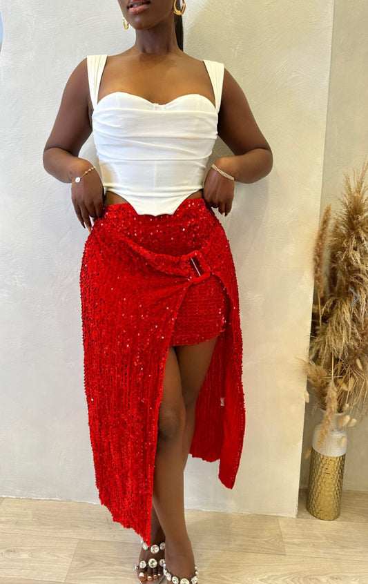 Litt me Up Midi Skirt