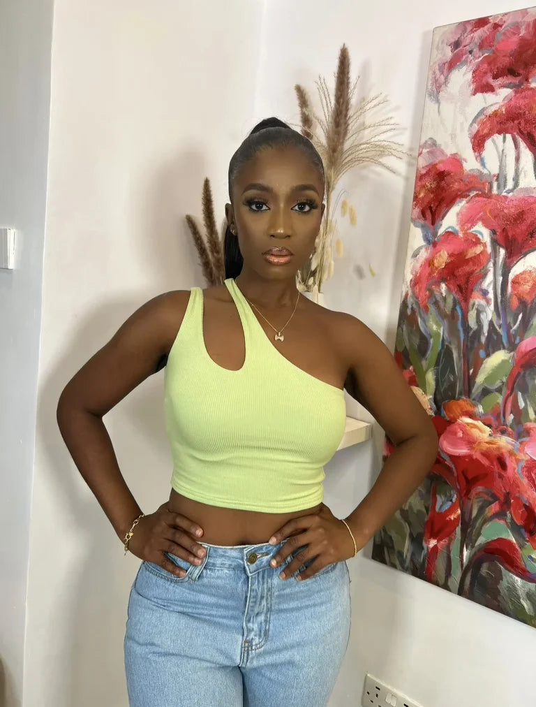 Heather Crop Top