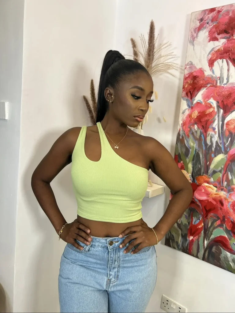 Heather Crop Top