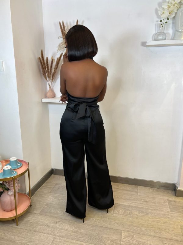 Satin Maxi Jumpsuit