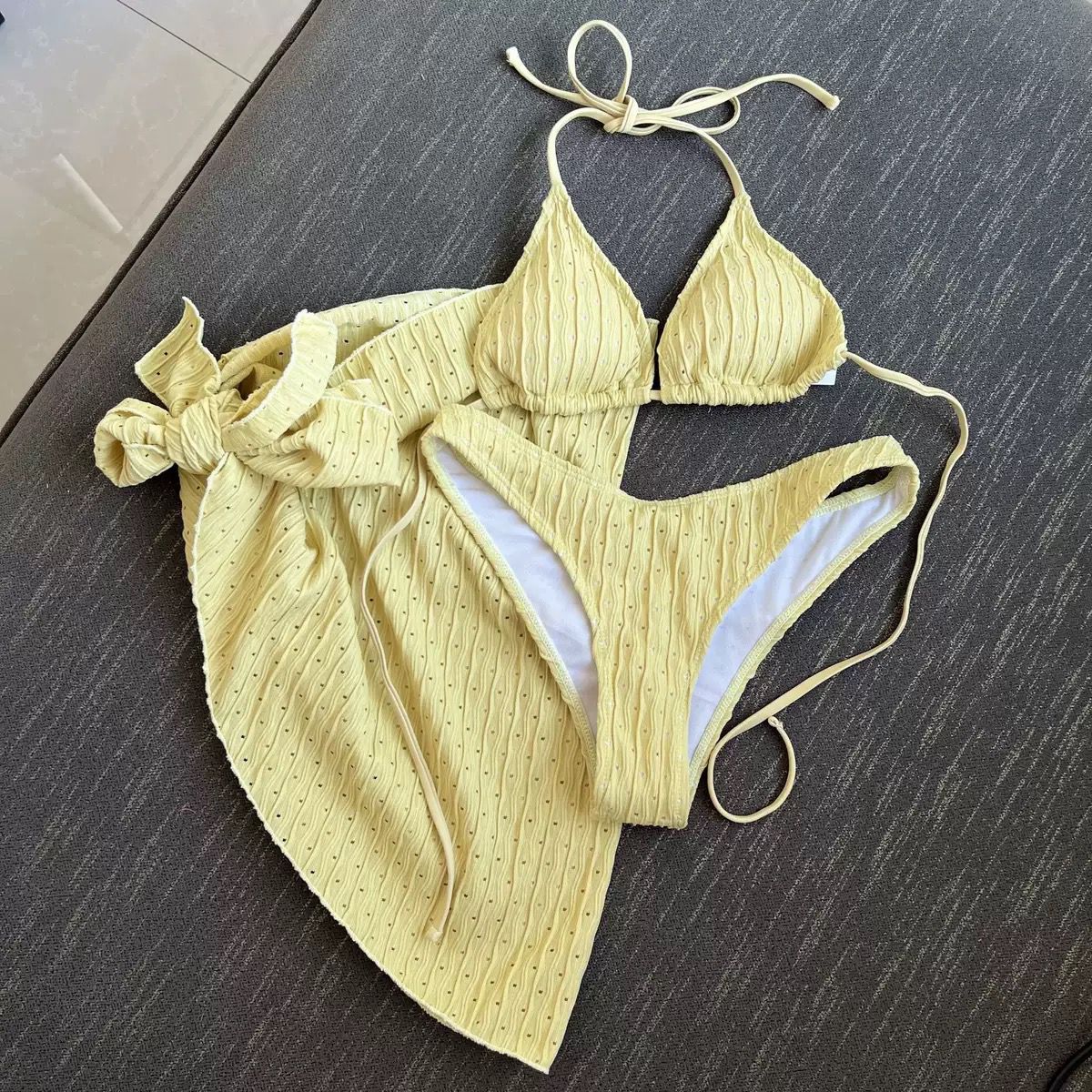 Creamy Pie Bikini Set