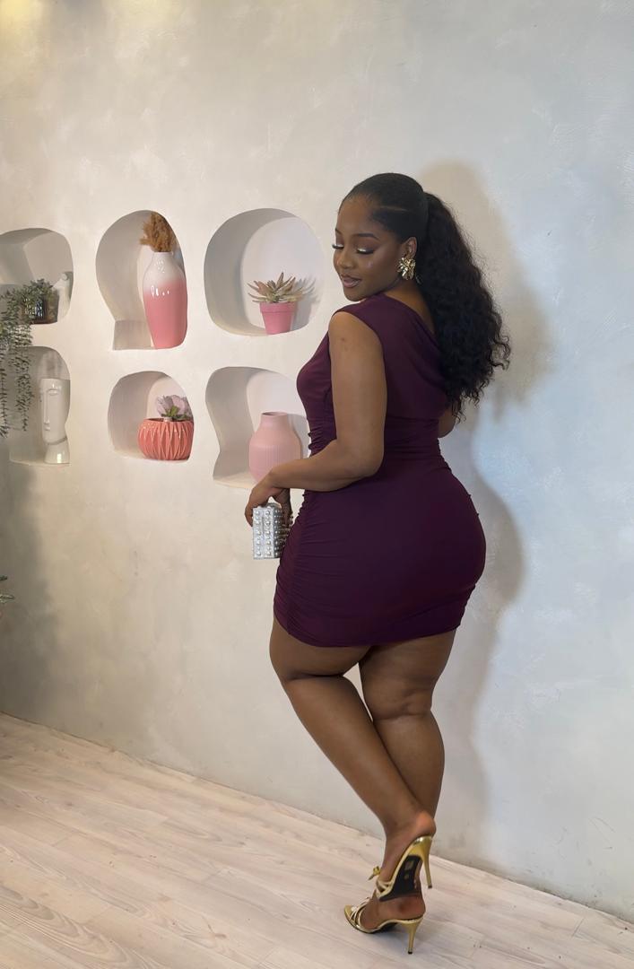 Wine Muse Mini Dress