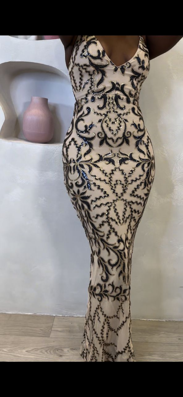 Motif Glitz Maxi Dress