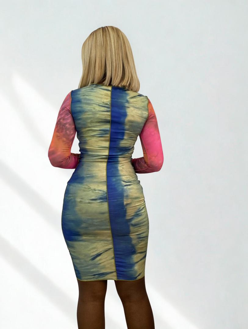 Sunset Bodycon Dress