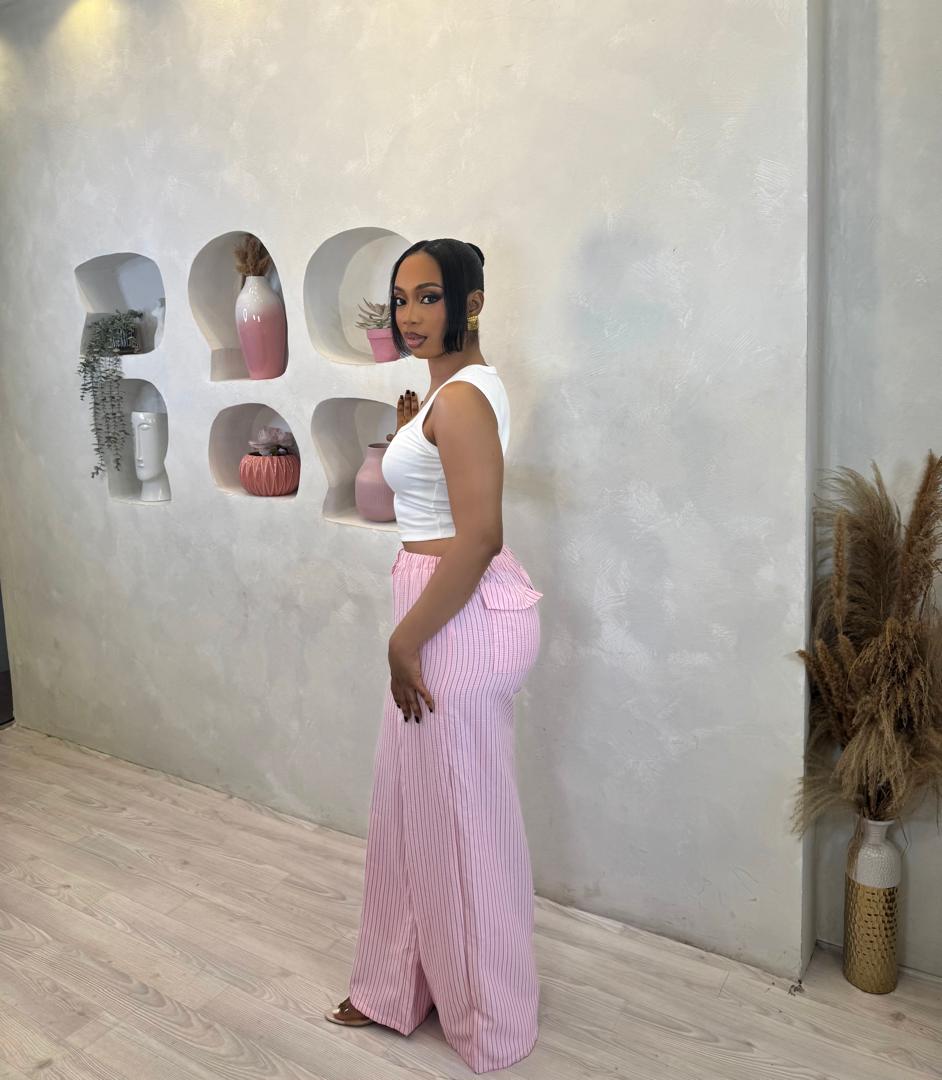 Hilary Striped Pants