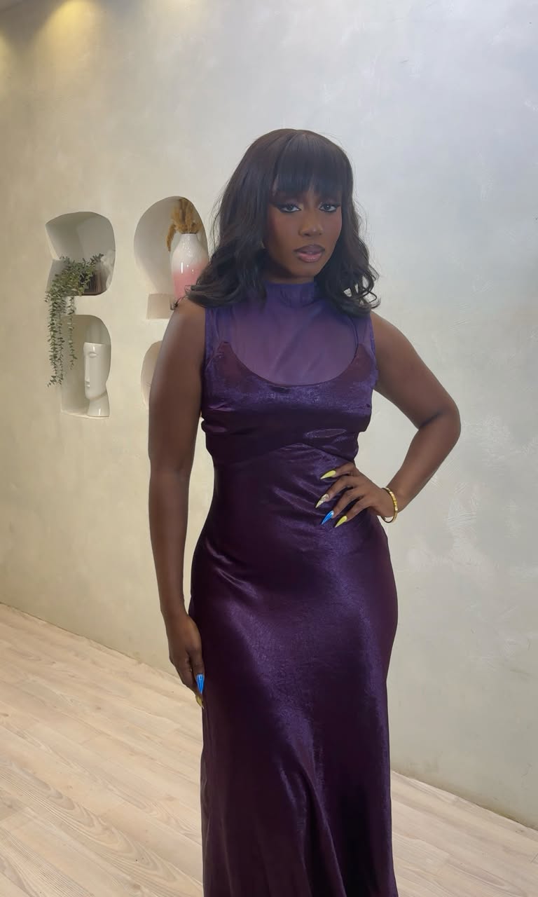 Lavender Luxe Maxi Dress