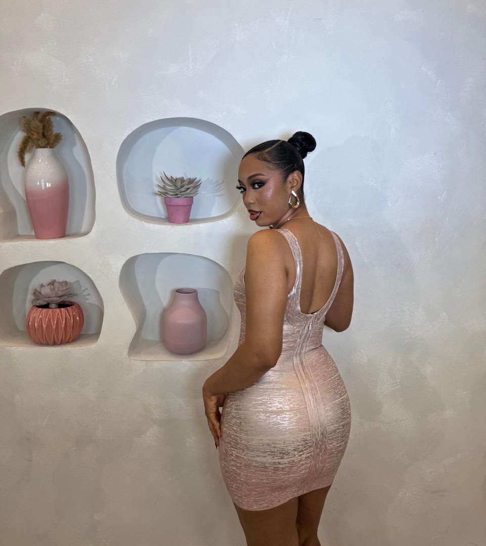 Elegant Bandage Mini Dres