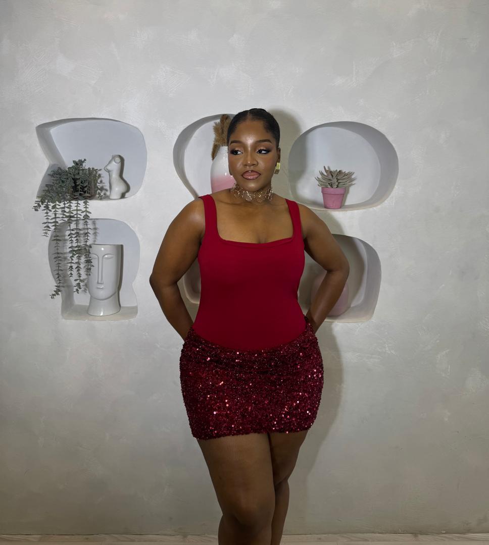 Cherry Shine Mini Dress