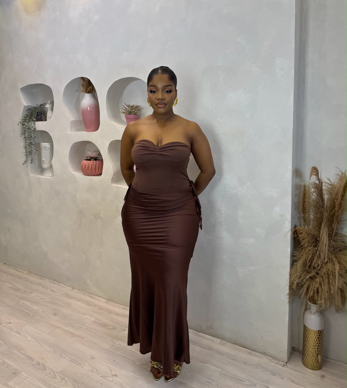 After Dark Maxi Skirt set
