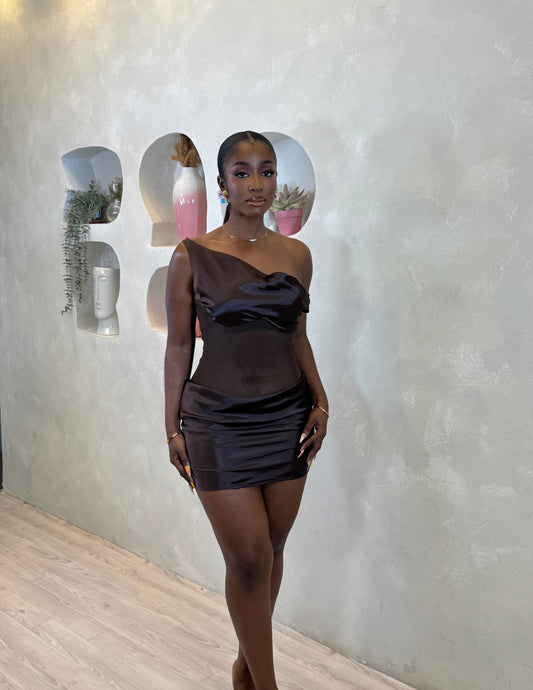 Glow mesh Mini Dress