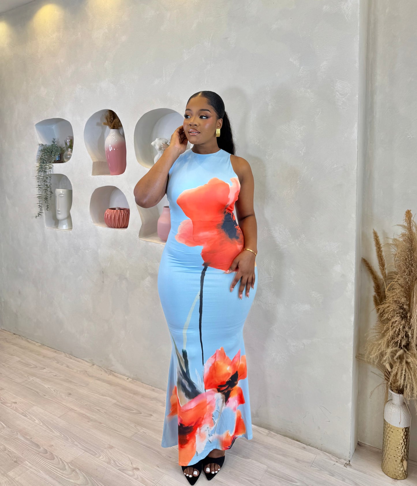 Bloom Statement Maxi Dress