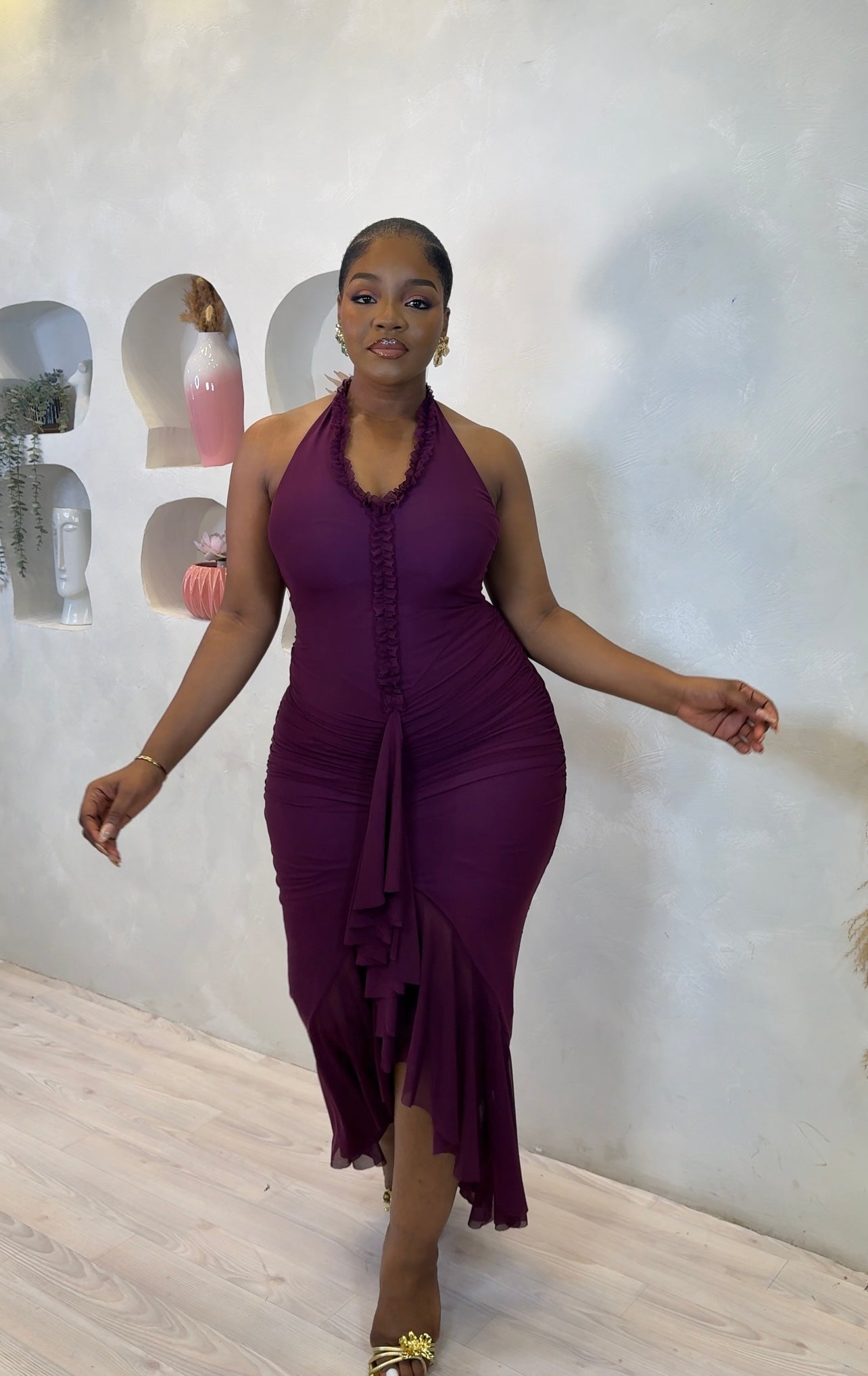 Over the Moon Maxi Dress