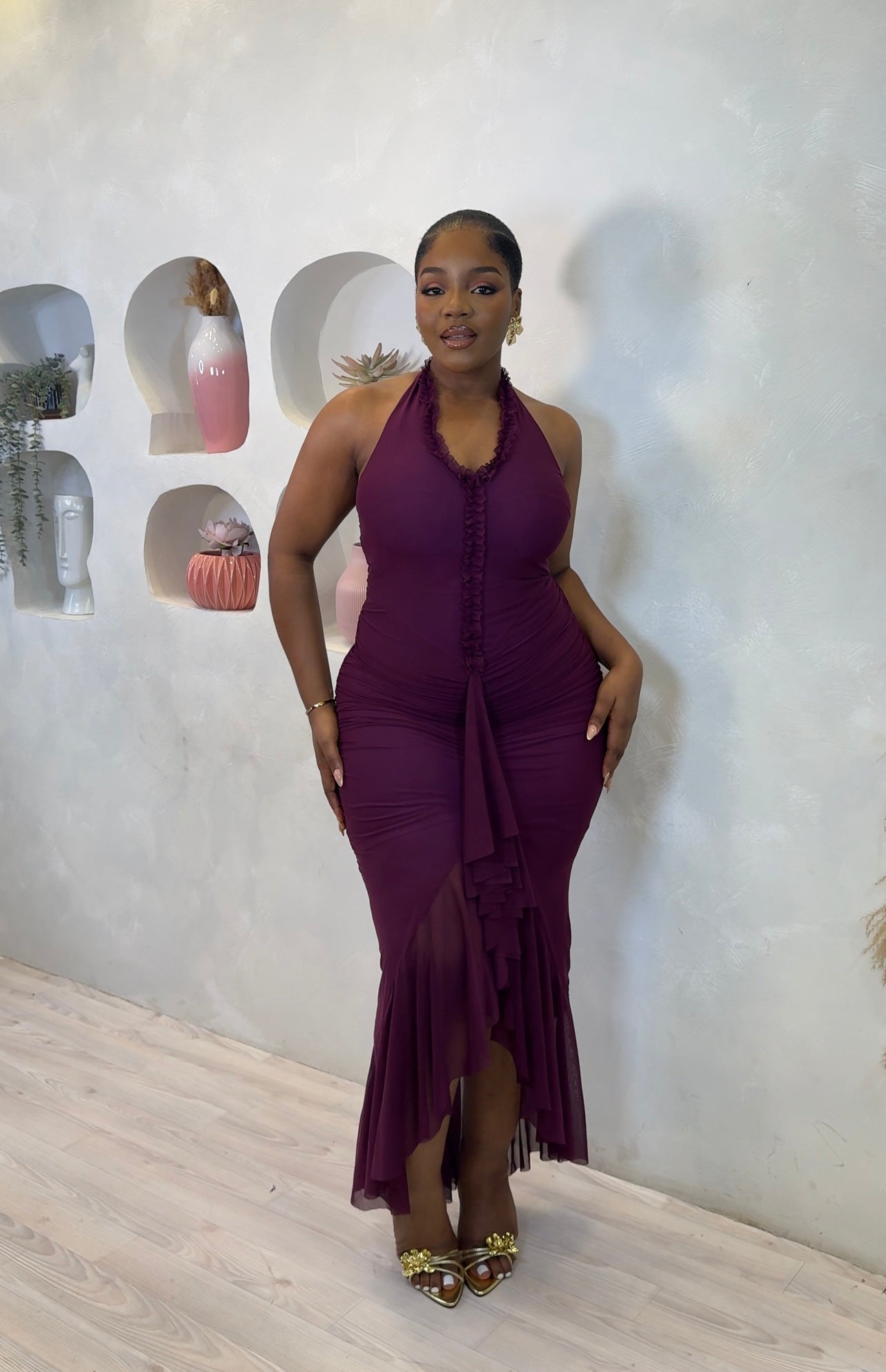 Over the Moon Maxi Dress