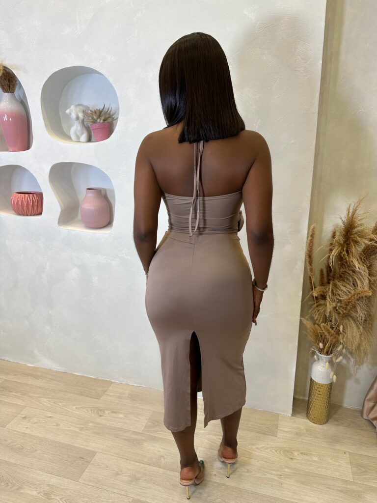 Ryah Cut Out Midi Dress