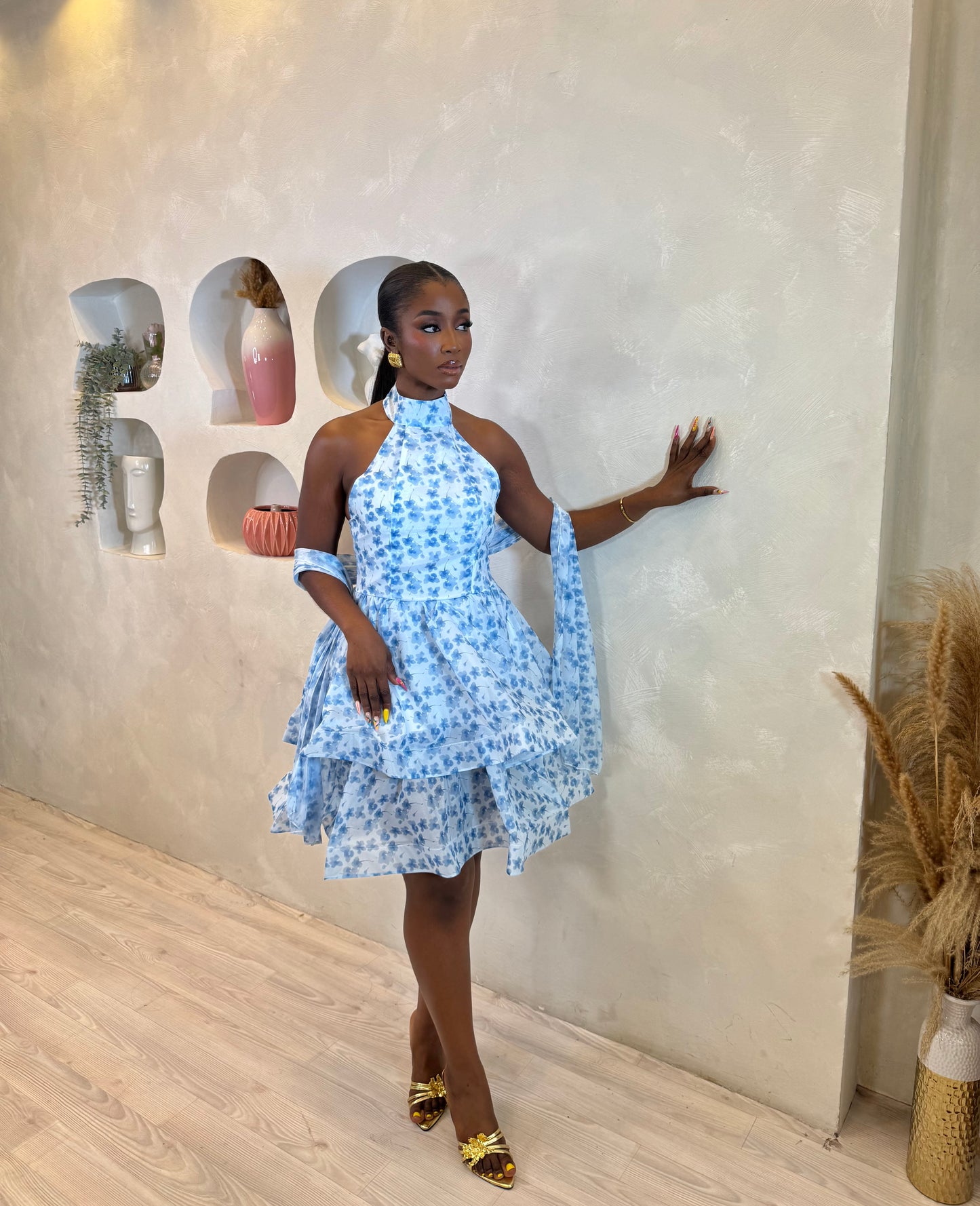 Floral Dream Mini Dress