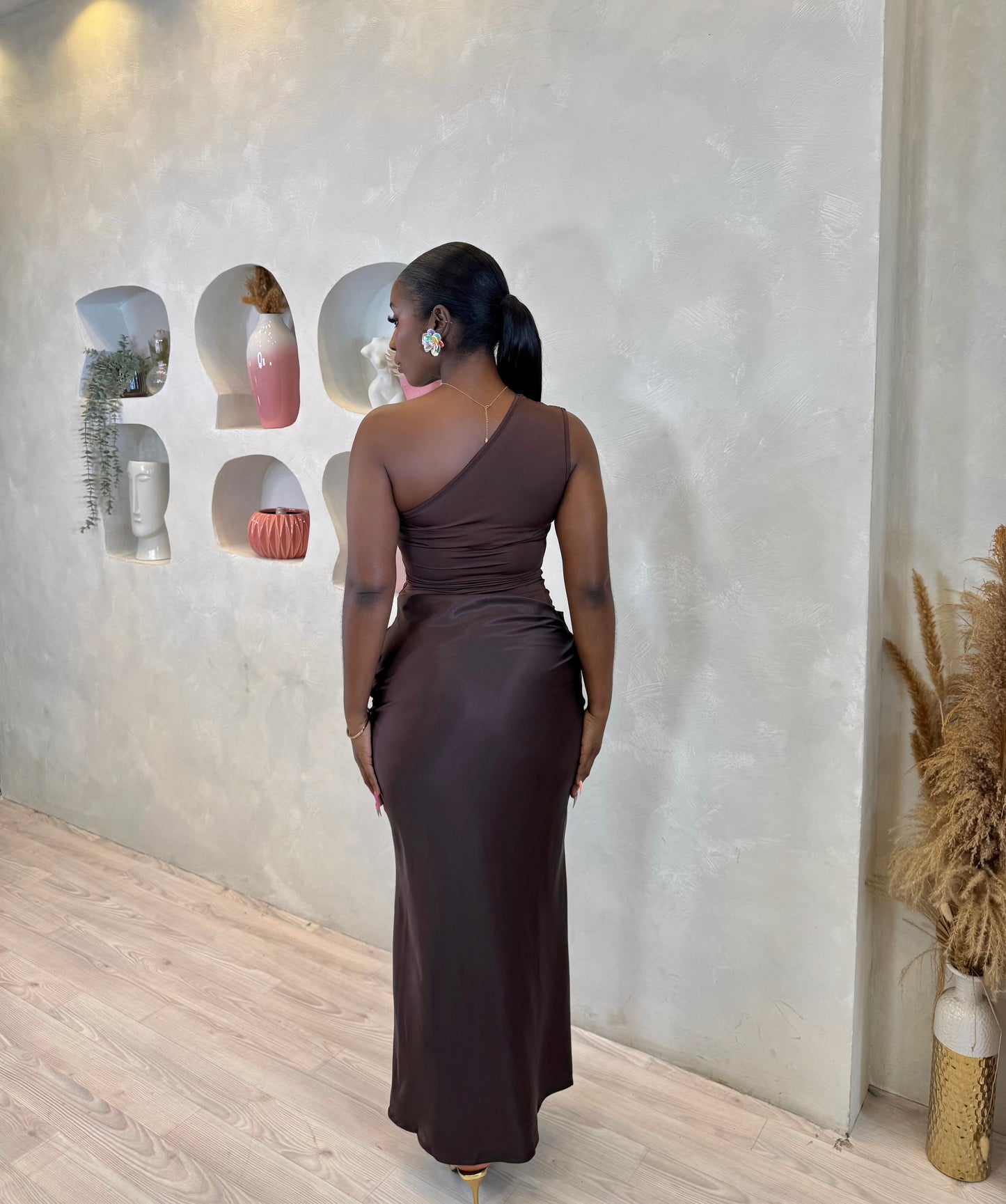 Mocha Muse Maxi Dress