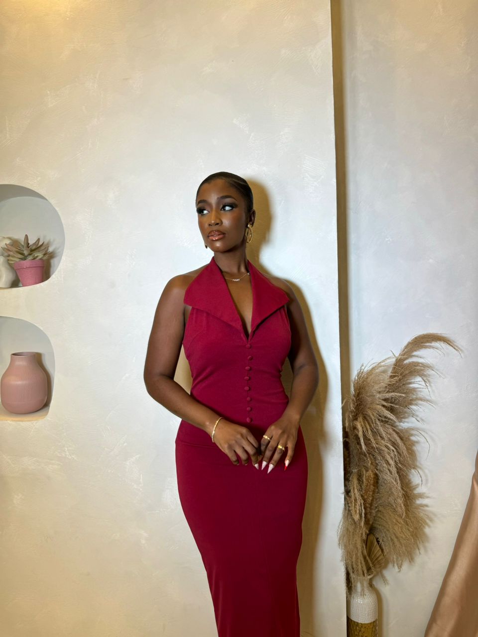 Show Me Some Light Midi Dress