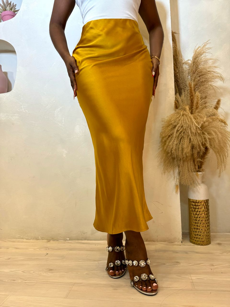 Dine Me Midaxi Skirt
