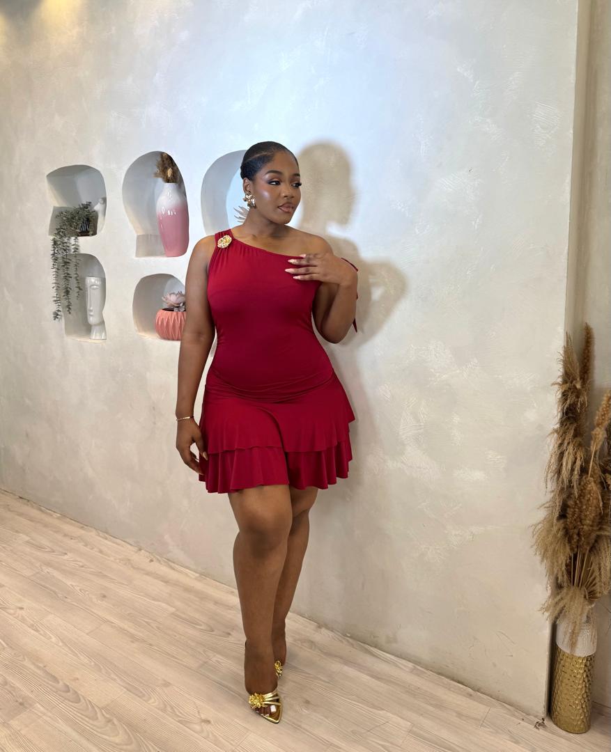 No Gimmicks Mini Dress