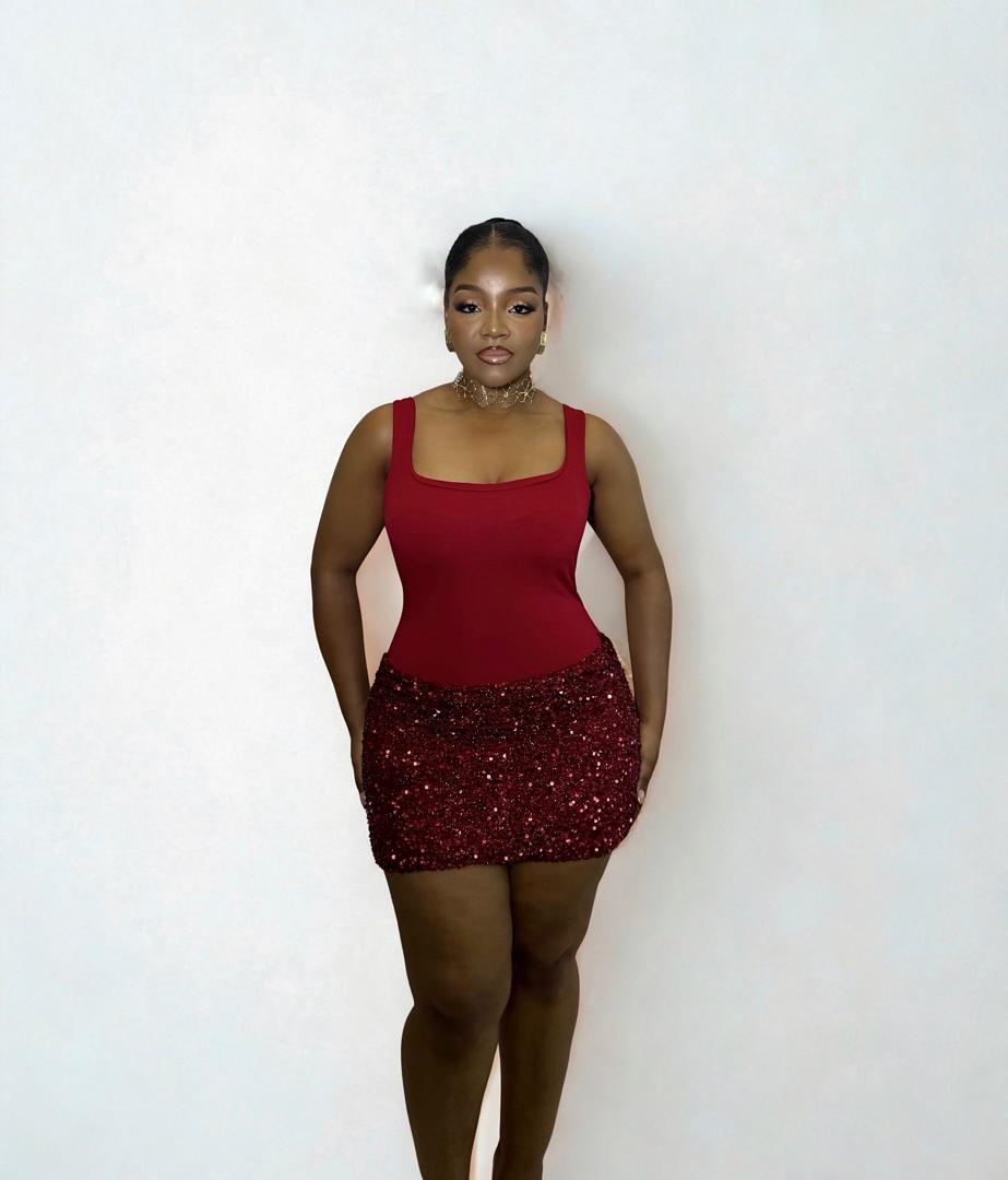 Cherry Shine Mini Dress