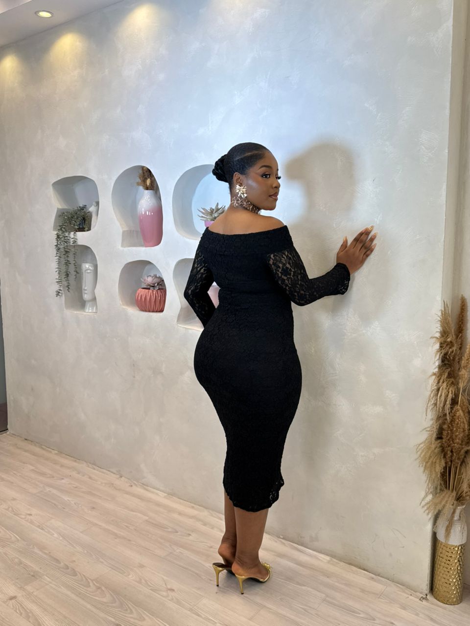 Raven Rose Midi Dress