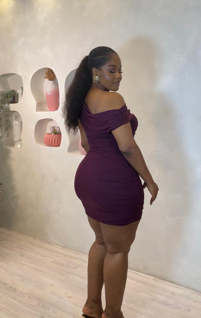 Wine Muse Mini Dress