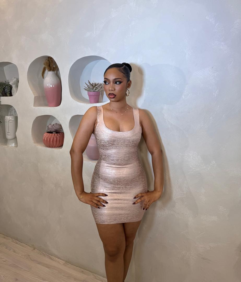 Elegant Bandage Mini Dres